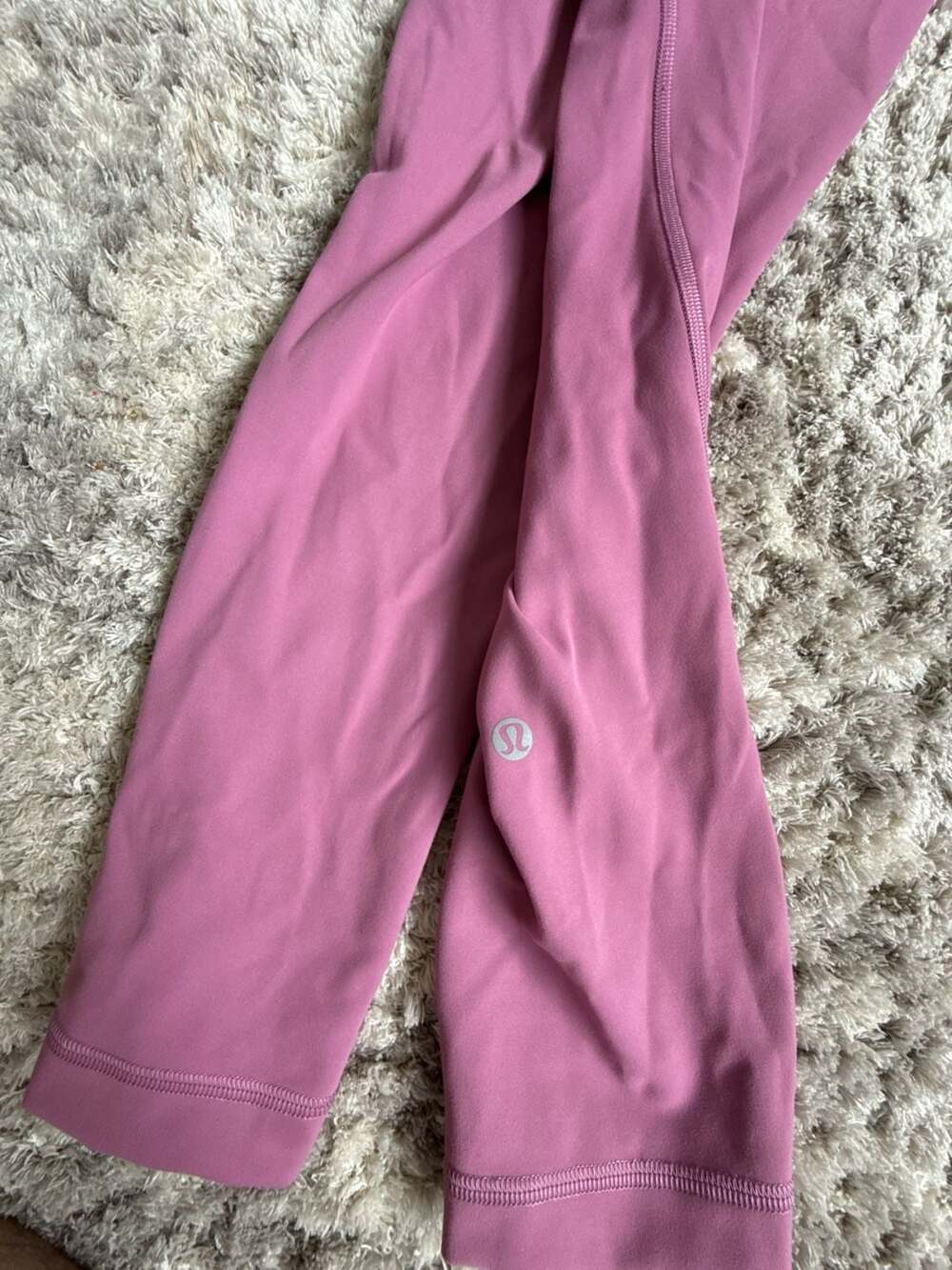 Lululemon Pink High-Rise Leggings Size 2